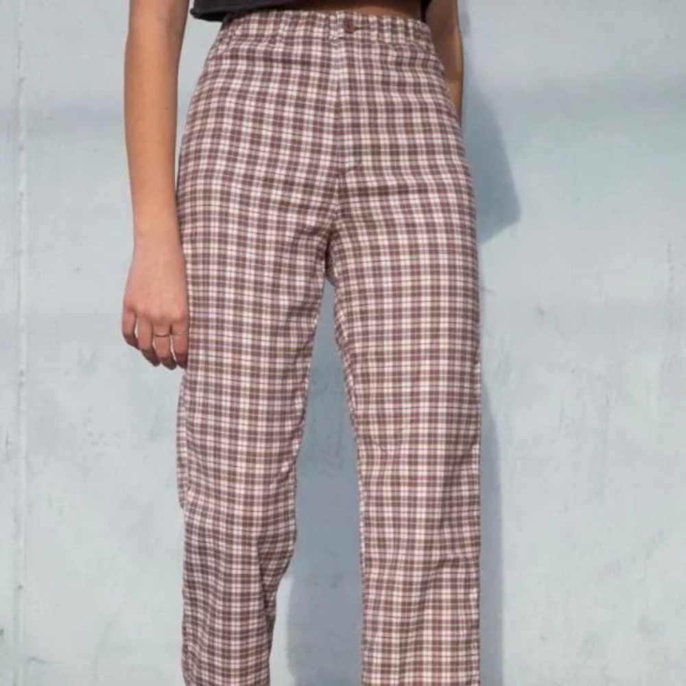 Brandy Melville plaid Tilden pant size  XS/S